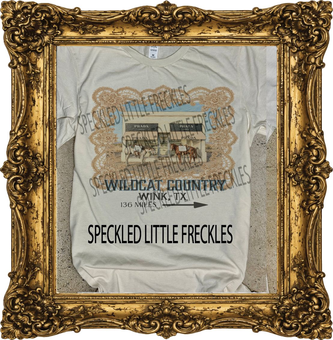 2026 WINK WILDCATS MASCOT COUNTRY (CREAM)