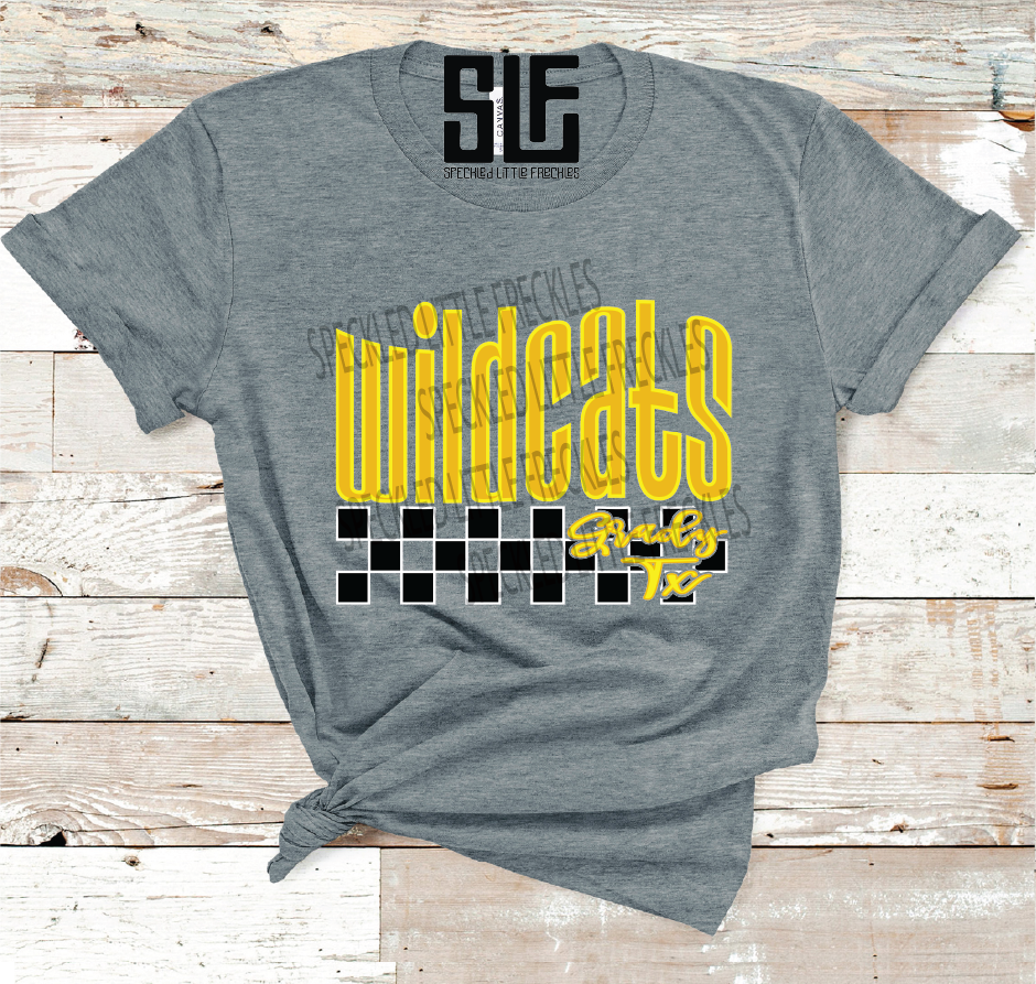2026 GRADY CHECKERED MASCOT (DARK GRAY)