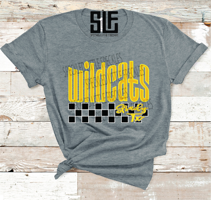 2026 GRADY CHECKERED MASCOT (DARK GRAY)