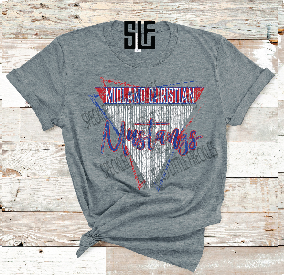 2026 MIDLAND CHRISTIAN TRIPLE TRIANGLE (DARK GRAY)