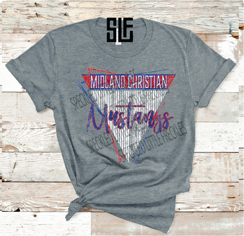 2026 MIDLAND CHRISTIAN TRIPLE TRIANGLE (DARK GRAY)
