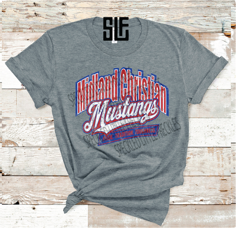 2026 MIDLAND CHRISTIAN PRIDE AND TRADITION (DARK GRAY)