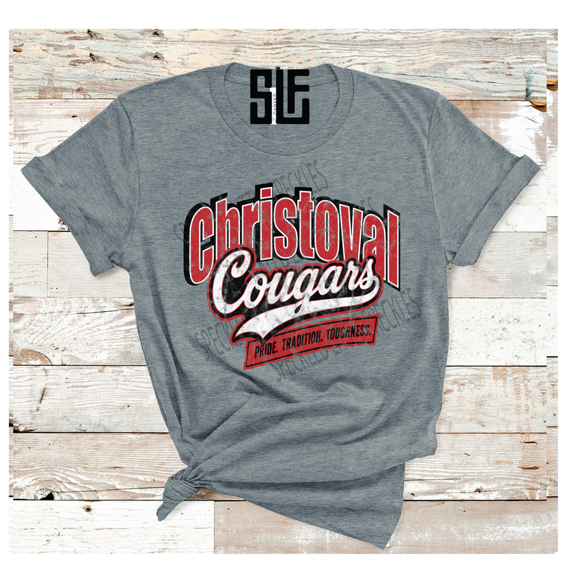 2026 CHRISTOVAL COUGARS PRIDE AND TRADITION (DARK GRAY)