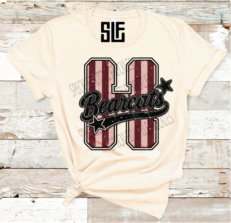2026 HAWLEY STRIPE LETTER MASCOT (CREAM)