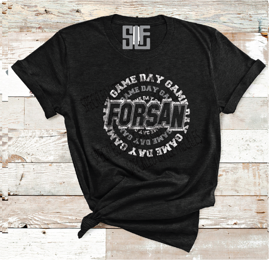 2026  FORSAN GAME DAY CIRCLE (BLACK)