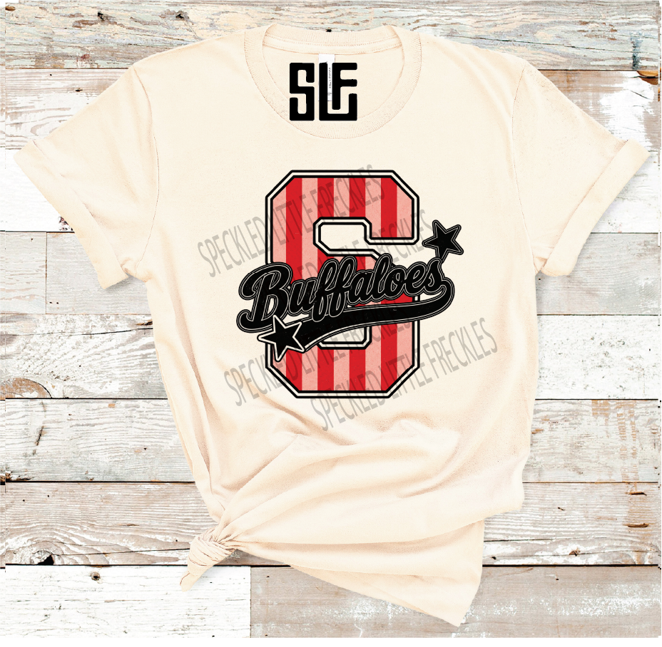 2026 STANTON STRIPE LETTER MASCOT (CREAM)