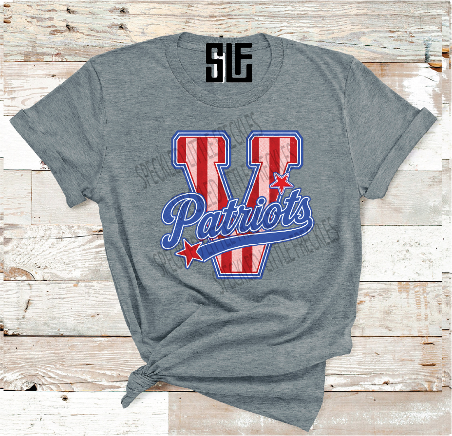 2026 VALLEY STRIPE AND STAR LETTER (DARK GRAY)