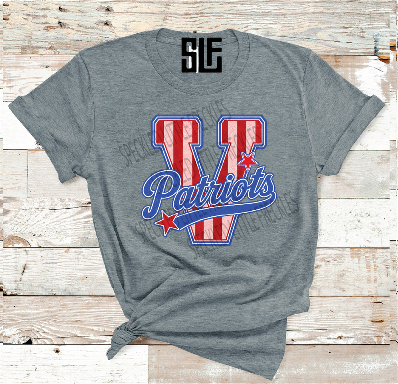 2026 VALLEY STRIPE AND STAR LETTER (DARK GRAY)