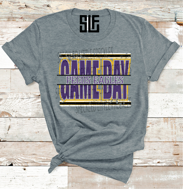 2026  PECOS ATHLETIC GAME DAY (DARK GRAY)
