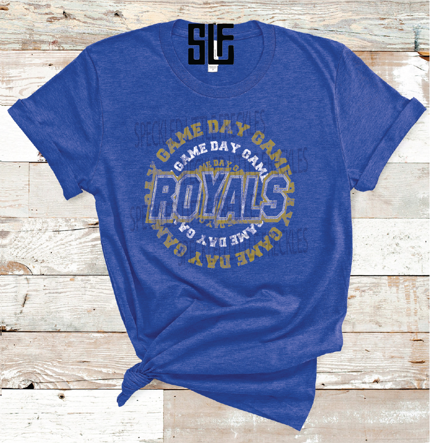 2026  RUNNELS GAME DAY CIRCLE (HEATHER BLUE)
