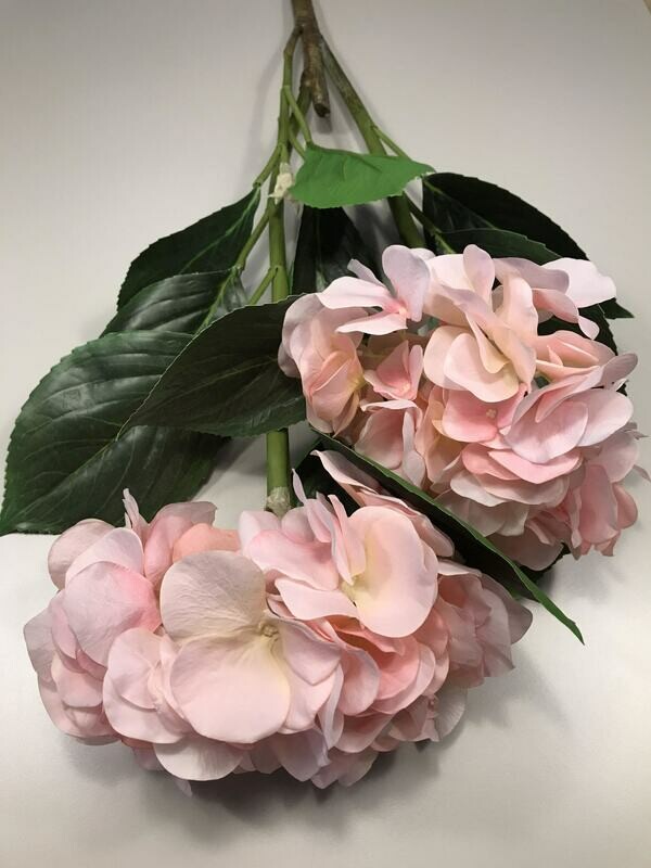 Pale Pink Oversized Hydrangea Spray