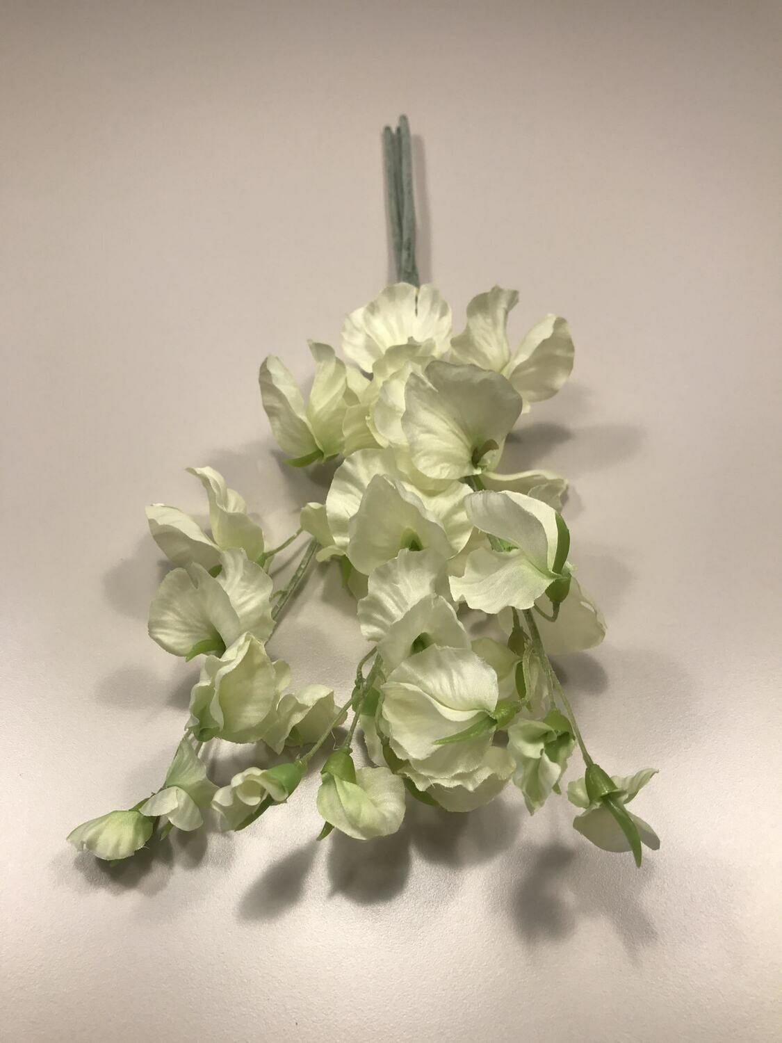 White Sweet Pea Bouquet