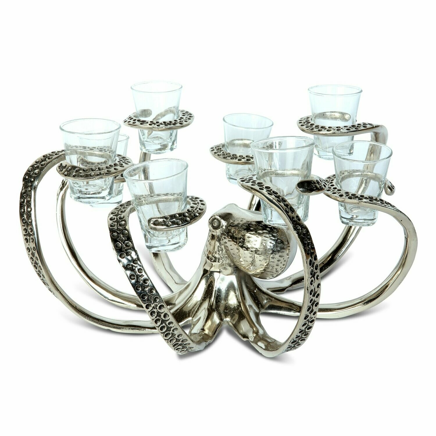 Octopus Eight Shot Glass Holder