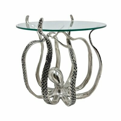 Octopus Table With Glass Top - Large