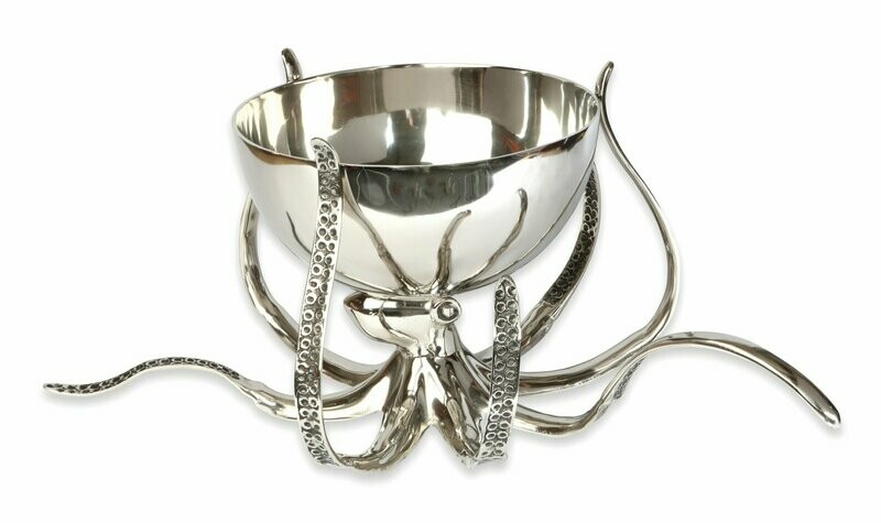 Large Octopus Bowl And Tentacle Stand