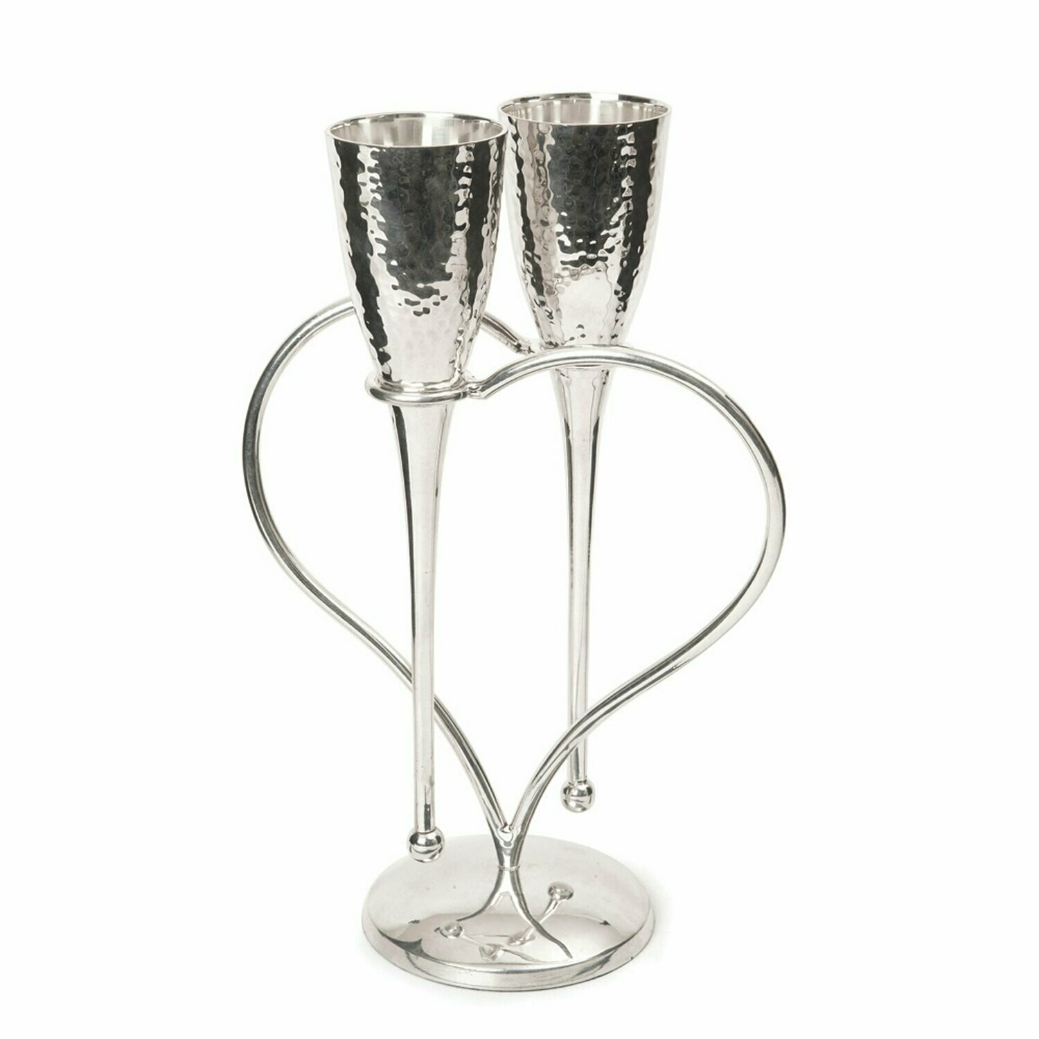 Entwined Heart Lovers&#39; Flutes