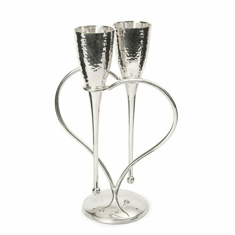 Entwined Heart Lovers&#39; Flutes