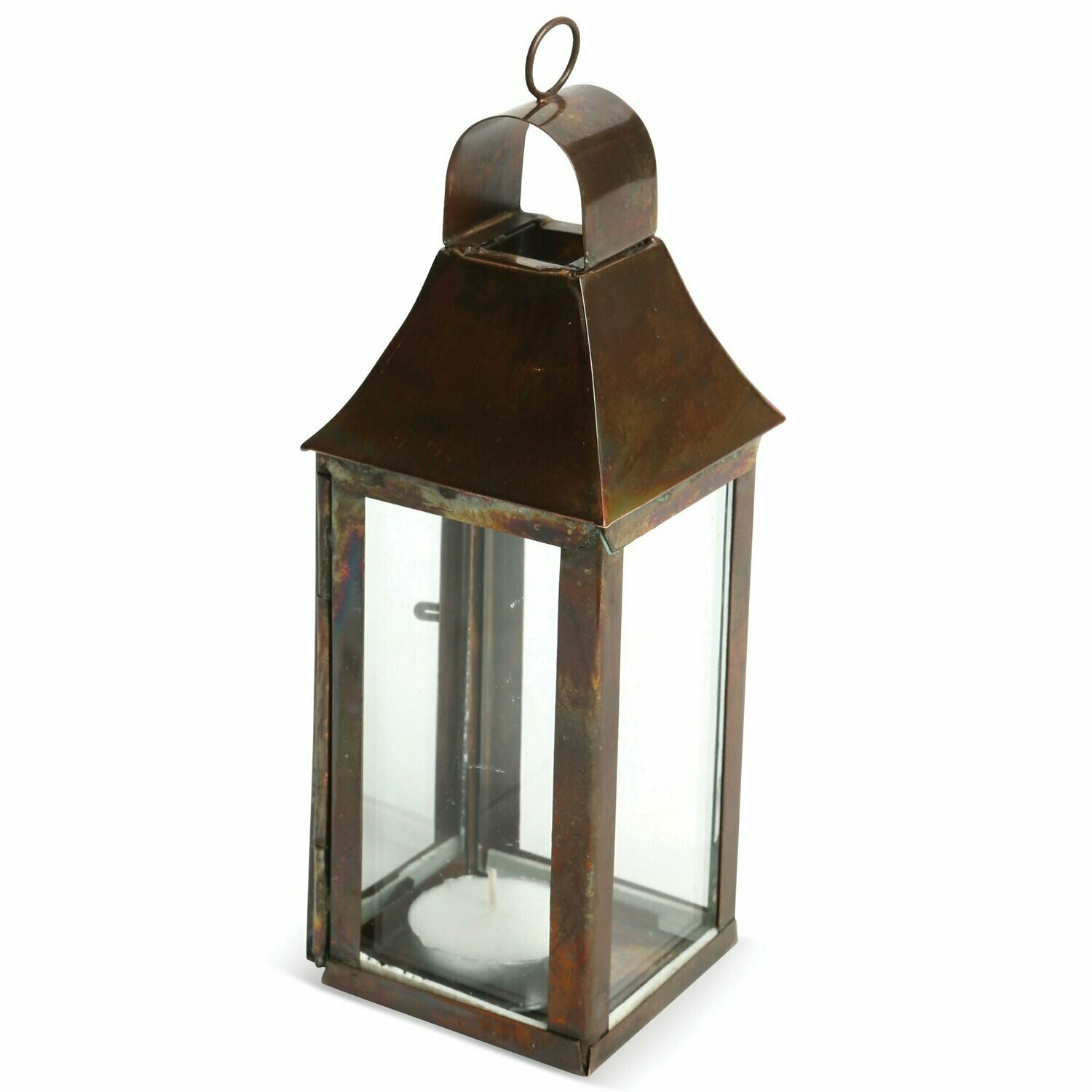 Mini Tonto Lantern - Burnished Copper Finish