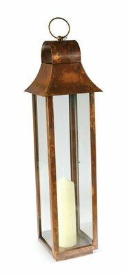 Medium Tonto Lantern - Burnished Copper Finish