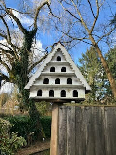 Four Tier Small Hole Bird House