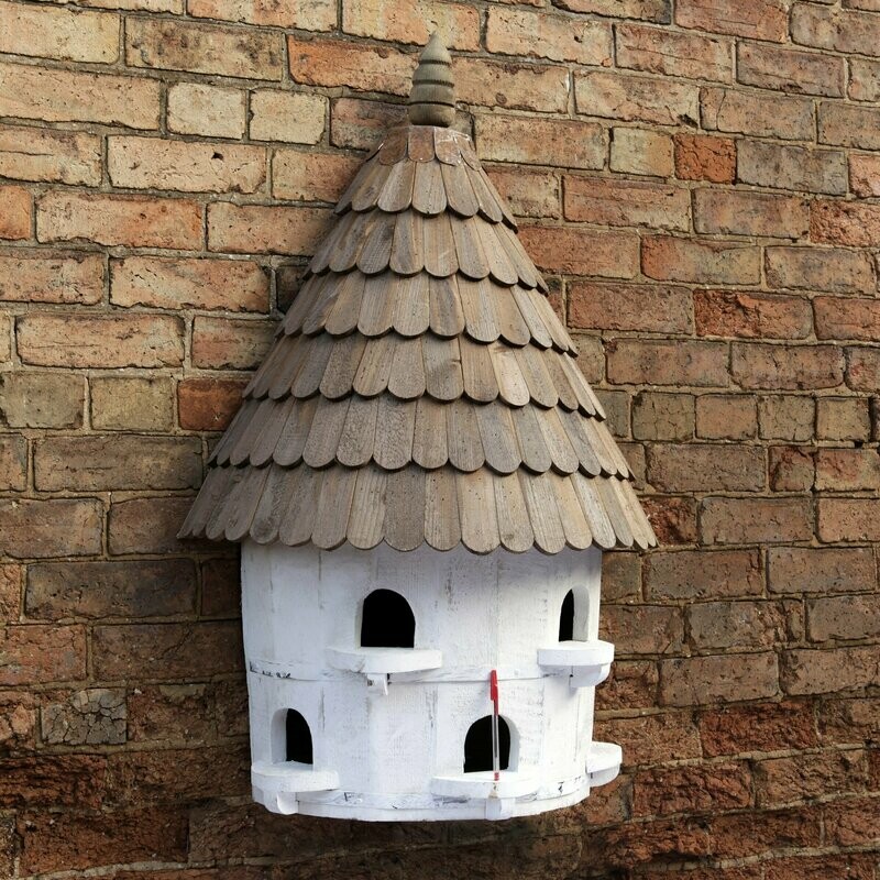 Large Half Round Bird House