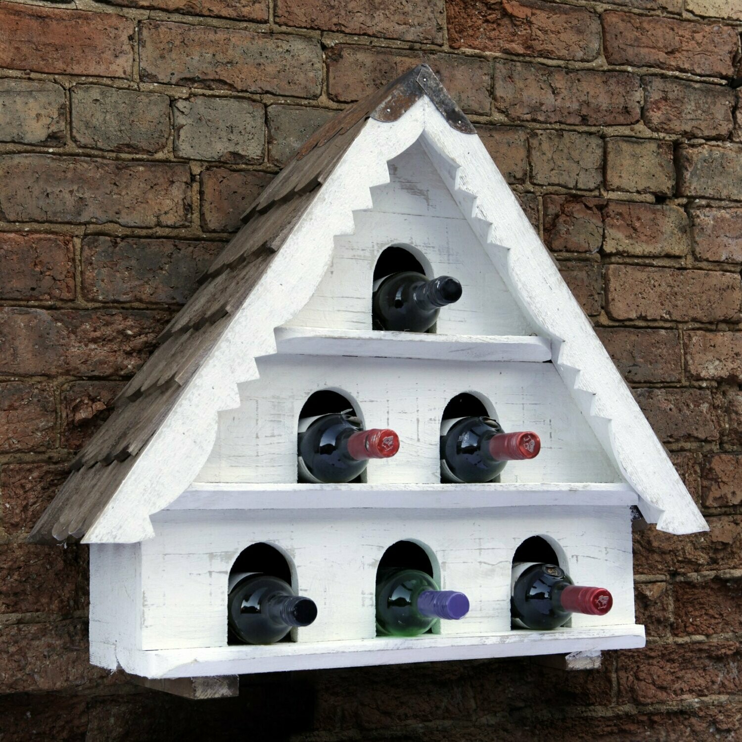 Three Tier Medium Hole Bird House