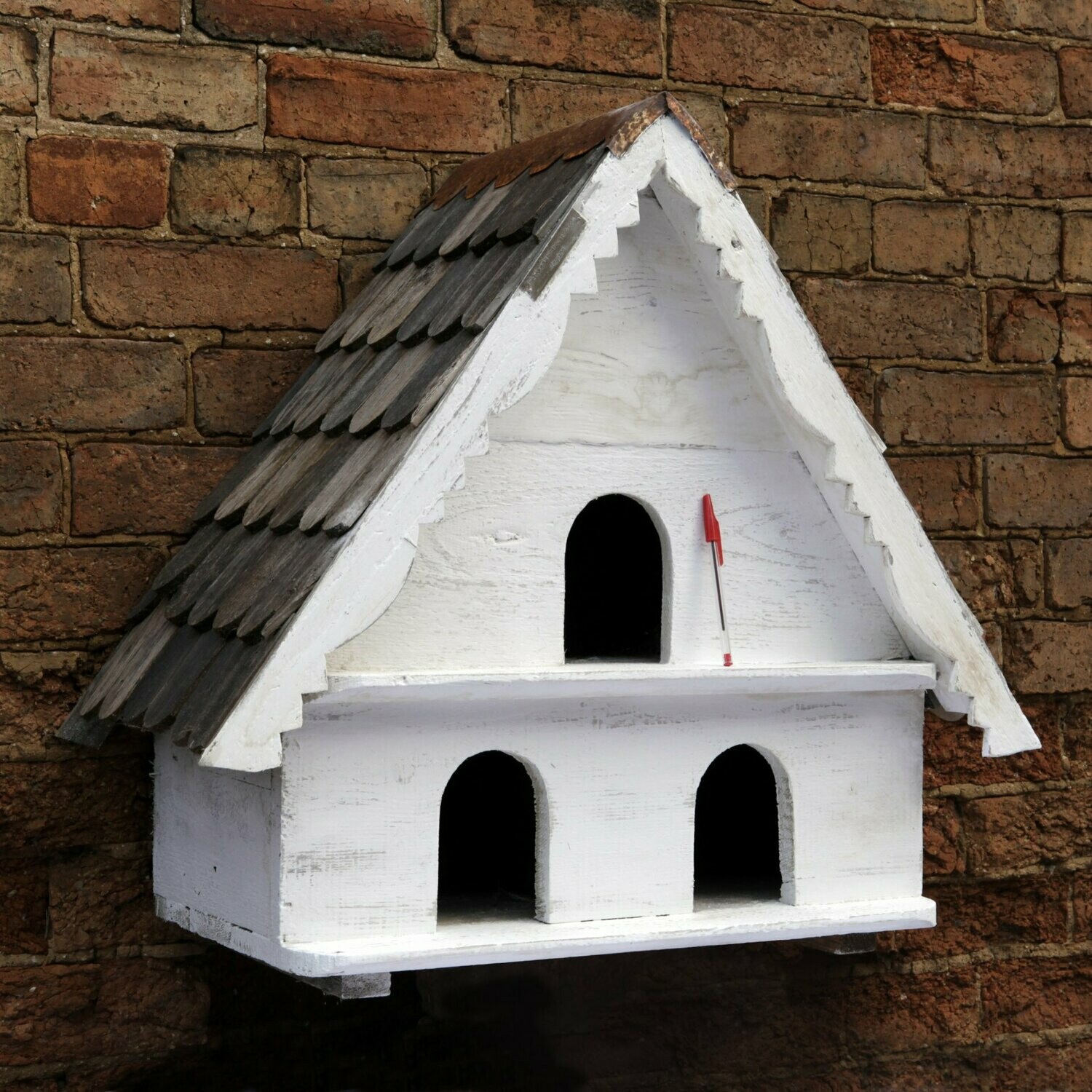 Two Tier Large Hole Bird House