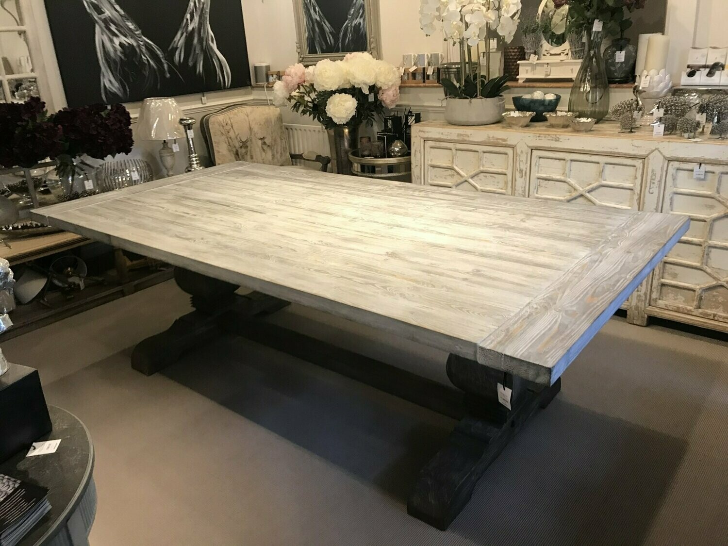 Gilford 60 rustic dining table deals