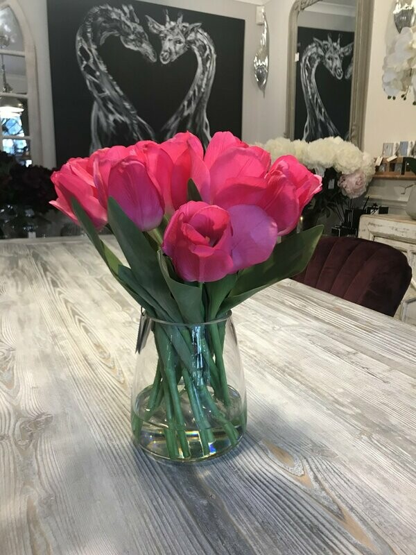 Open Tulips