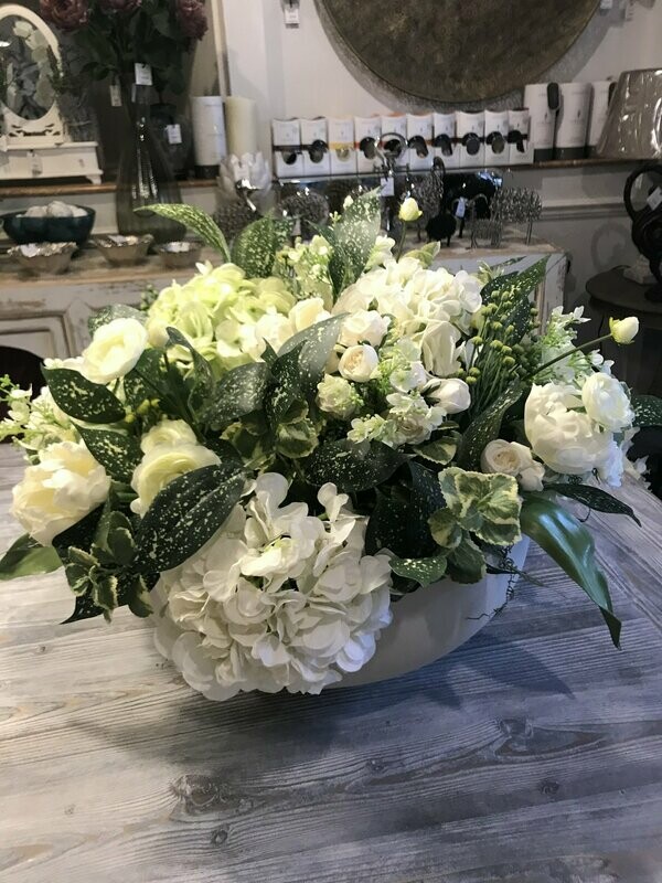 Hydrangea White And Green