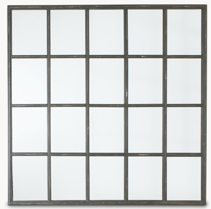 Black Window Mirror