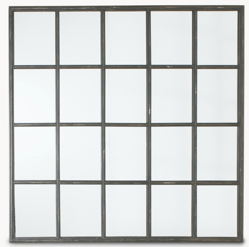 Black Window Mirror