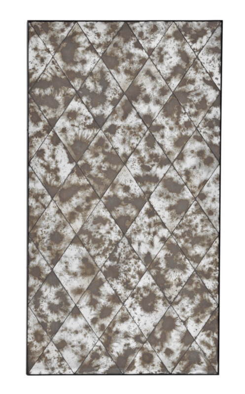 Antique Patchwork Rectangular Mirror