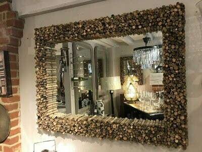 Driftwood Mirror Large