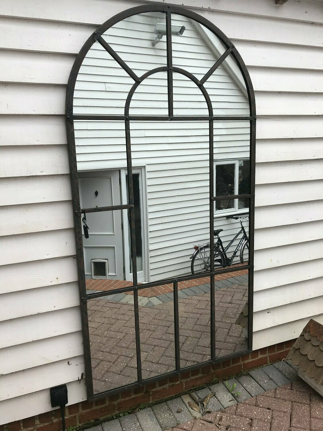 Arch Iron Mirror