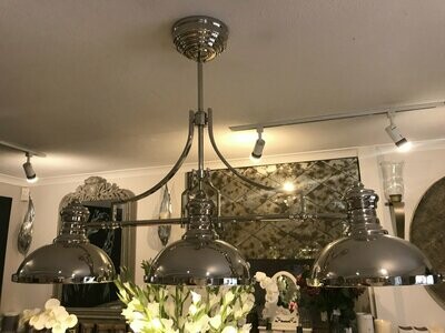 Silver Lamp Pendant