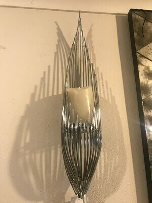 Chrome Plated Strand Wall Sconce