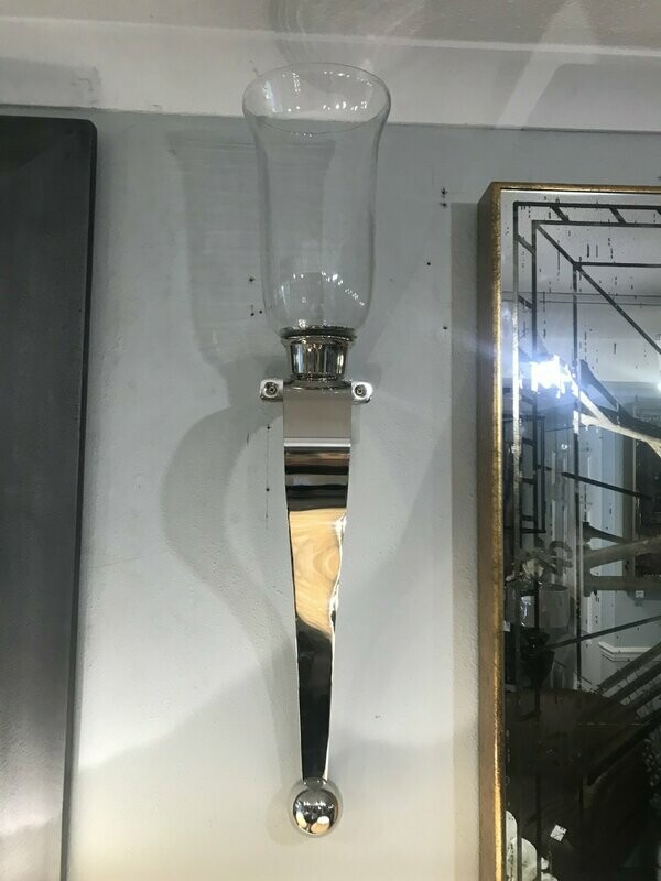Small Curved Candle Sconce