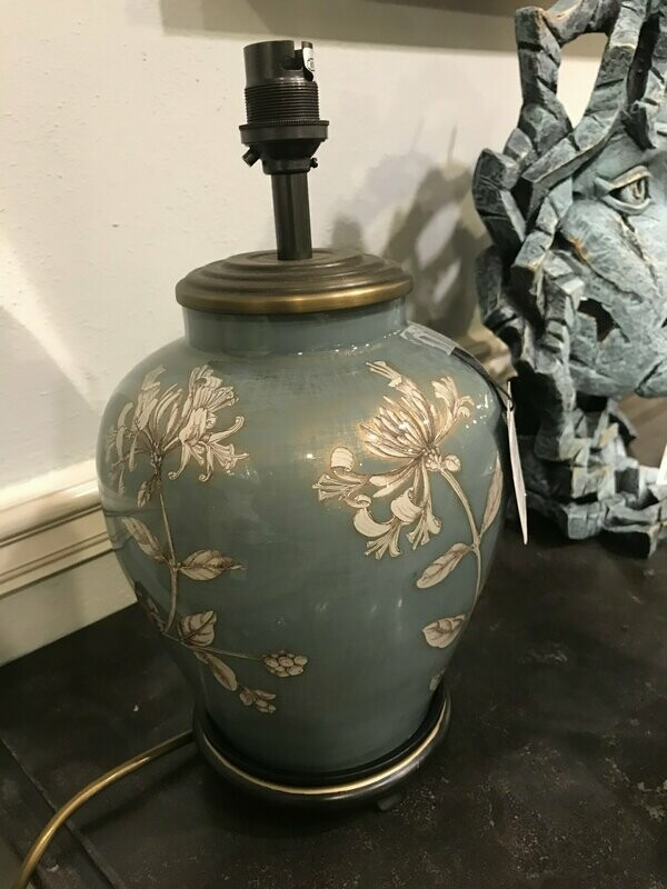 Honeysuckle Small Glass Table Lamp