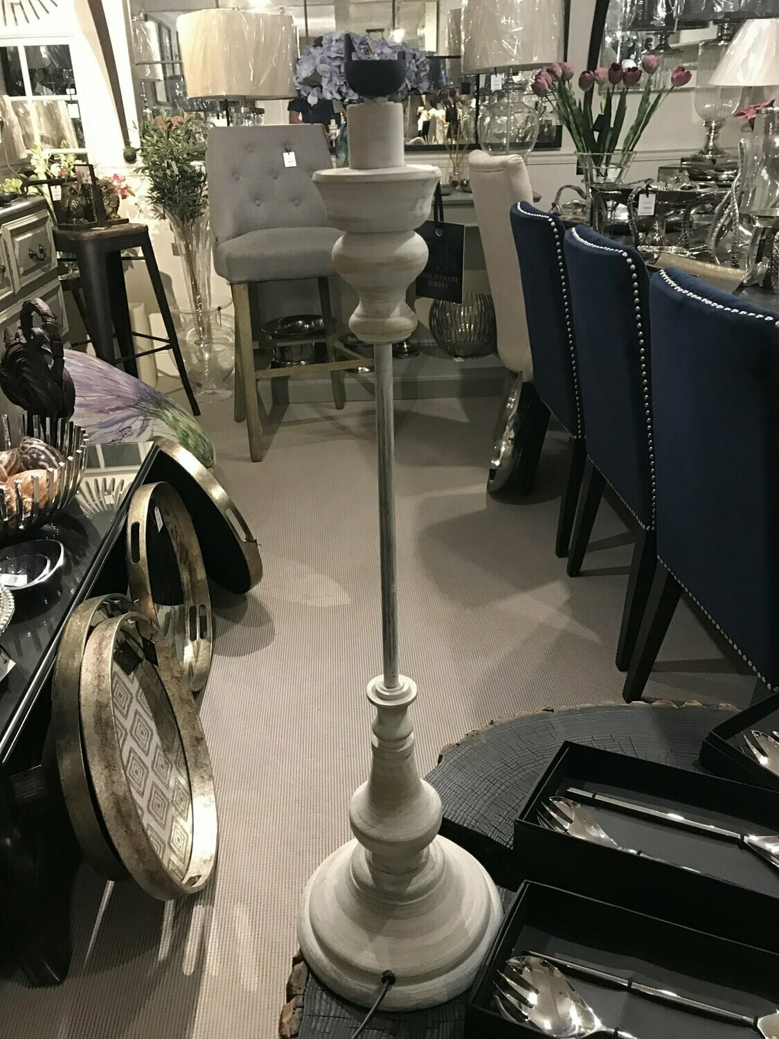 Thin Wood Lamp