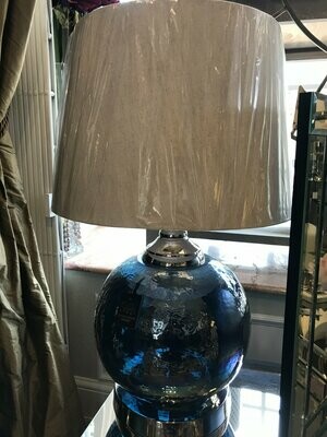 Iridescent Sphere Table Lamp
