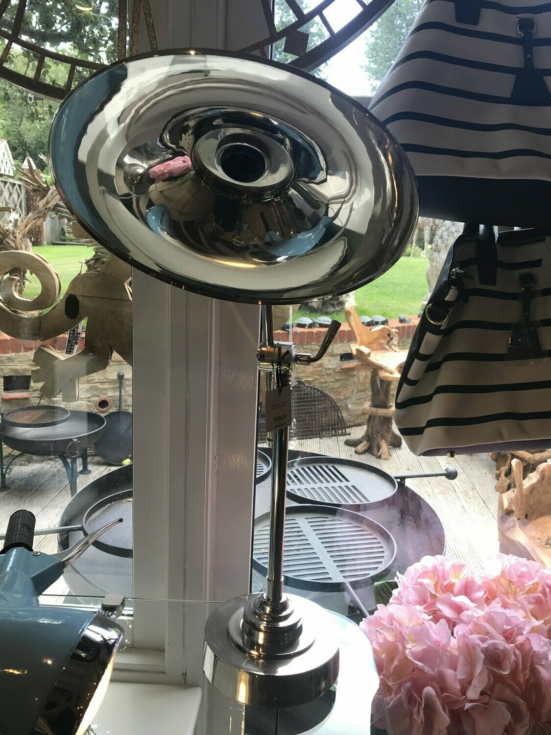 Angular Desk Lamp Nickel
