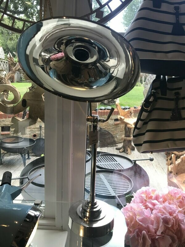 Angular Desk Lamp Nickel
