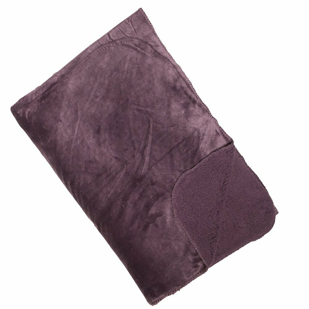 Mauve Cosy Fleece Throw 150x200