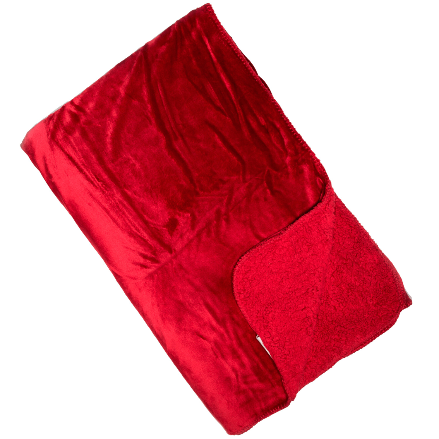Scarlet Cosy Fleece Throw 150x200