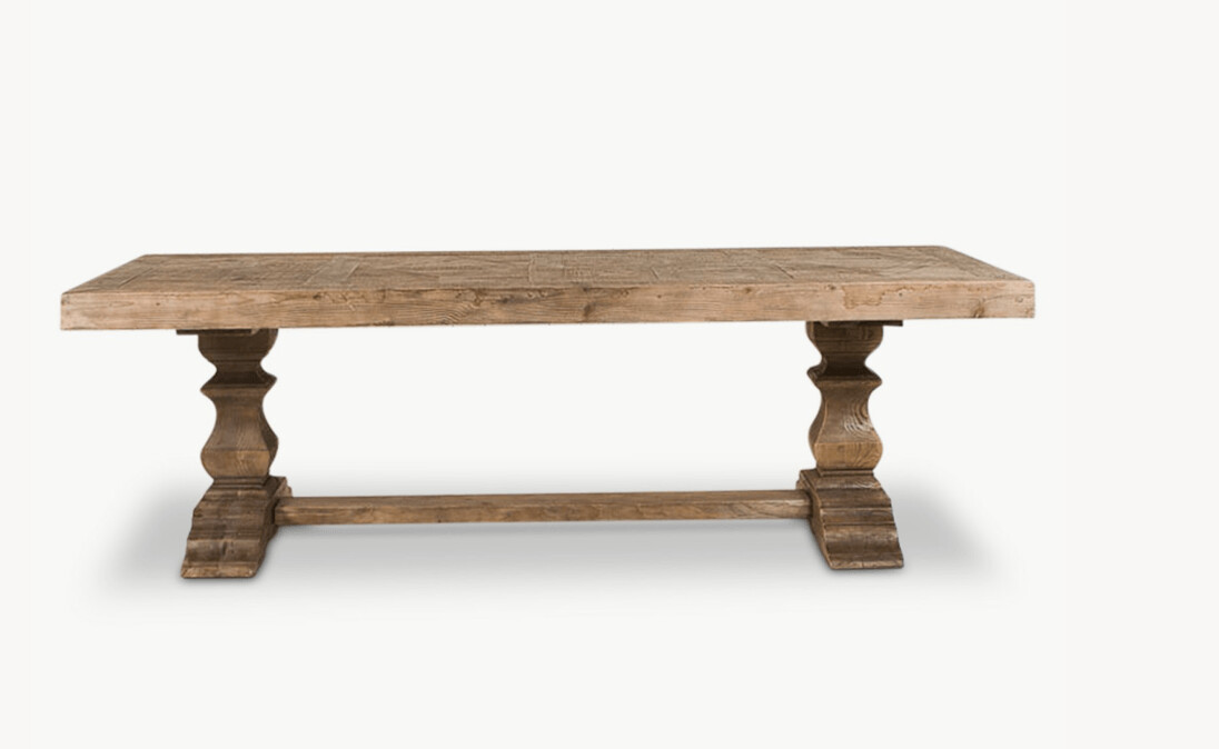 Old Pine Dining Table 300cm