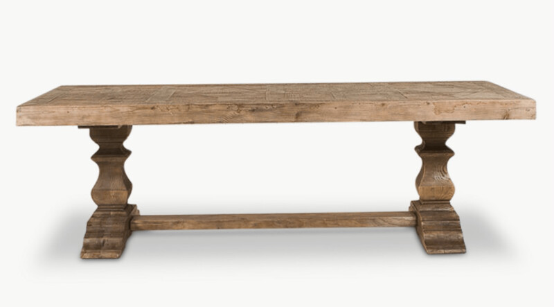 Old Pine Dining Table 250cm