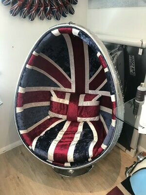 Union Jack Chair (Egg)