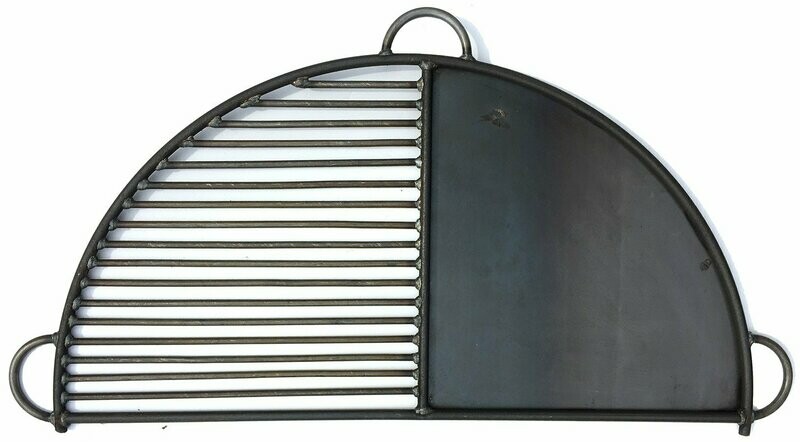 Half Moon BBQ Rack and Plate 80cm
