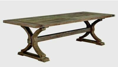 Reclaimed Old Elm and Pine Dining Table Table 270cm x 100cm